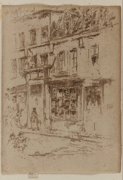 Little Butter Street, Bryssel tekijältä James Abbott McNeill Whistler