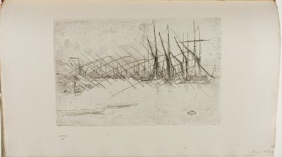 Pickle Herring Wharf tekijältä James Abbott McNeill Whistler