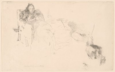 Muotokuvatutkimus: rouva Philip, nro 4 [Philipsin tutkimukset] tekijältä James Abbott McNeill Whistler