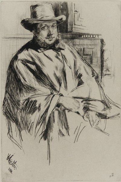 Miehen muotokuva tekijältä James Abbott McNeill Whistler