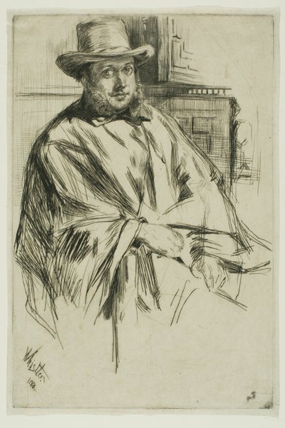 Miehen muotokuva tekijältä James Abbott McNeill Whistler