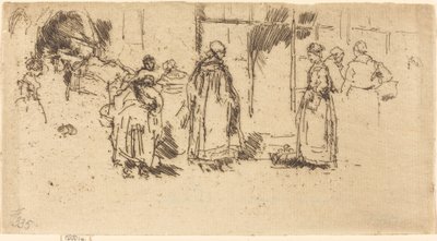 Siipikarjamarkkinat, Loches tekijältä James Abbott McNeill Whistler