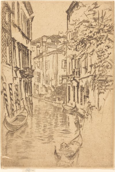 Hiljainen kanava tekijältä James Abbott McNeill Whistler