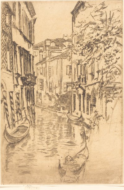 Hiljainen kanava tekijältä James Abbott McNeill Whistler