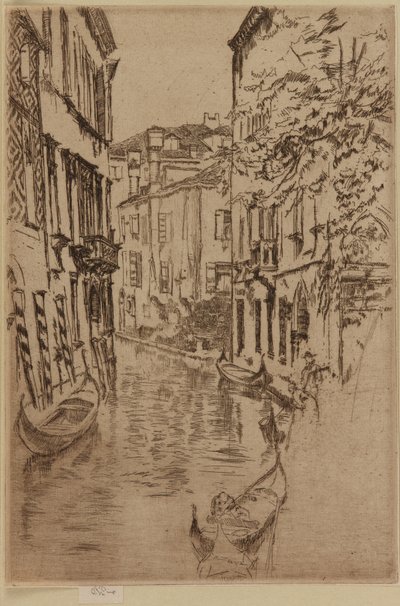 Hiljainen kanava tekijältä James Abbott McNeill Whistler