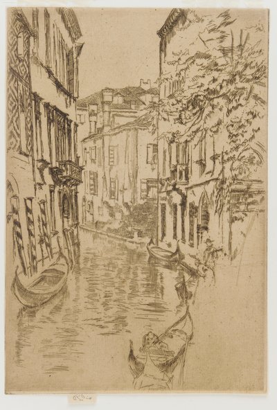 Hiljainen kanava tekijältä James Abbott McNeill Whistler