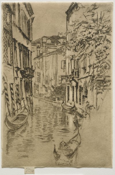 Hiljainen kanava tekijältä James McNeill Whistler