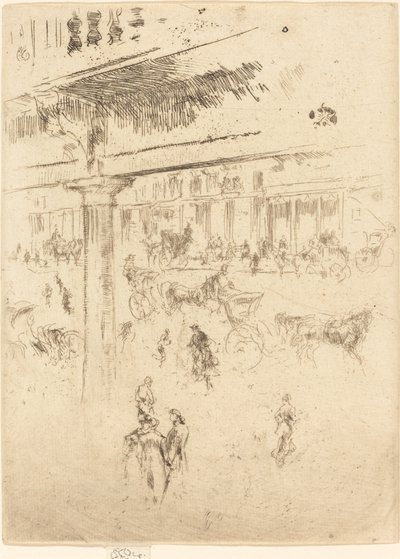 Regentin kvadrantti tekijältä James Abbott McNeill Whistler