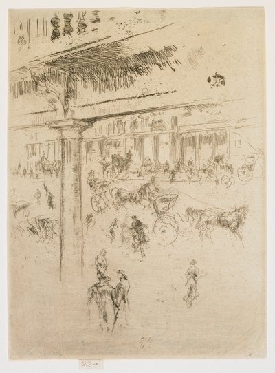 Regentin kvadrantti tekijältä James Abbott McNeill Whistler