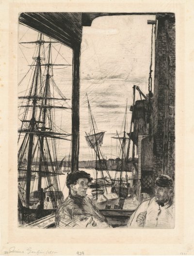 Rotherhithe tekijältä James McNeill Whistler
