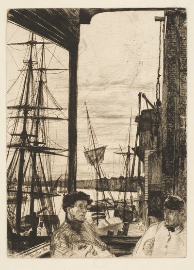 Rotherhithe tekijältä James McNeill Whistler