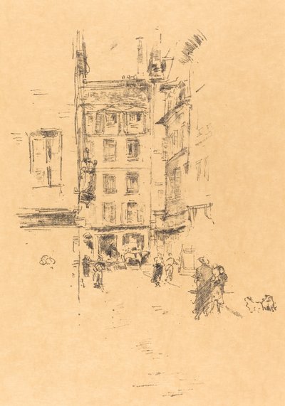 Rue Furstenburg tekijältä James Abbott McNeill Whistler