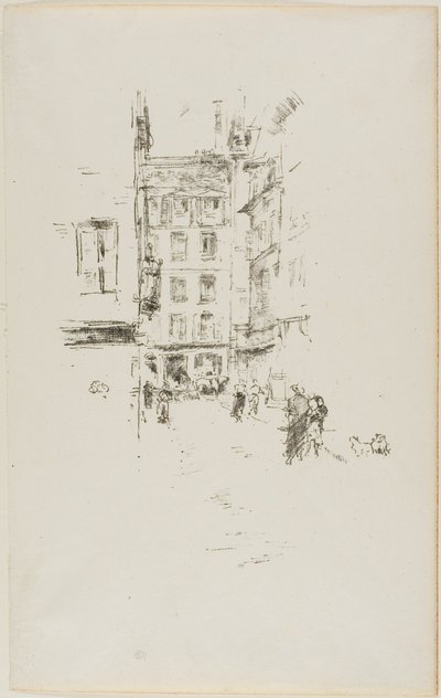 Rue Furstenburg tekijältä James Abbott McNeill Whistler