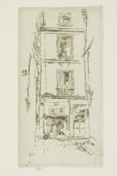 Rue des Bons Enfants, Tours tekijältä James McNeill Whistler