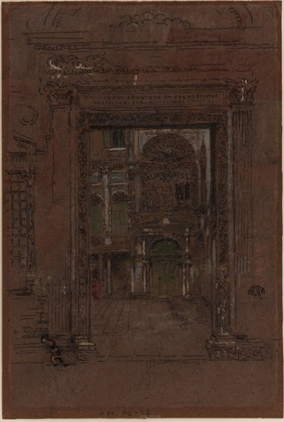 Pyhä apostoli Johannes ja evankelistat tekijältä James Abbott McNeill Whistler