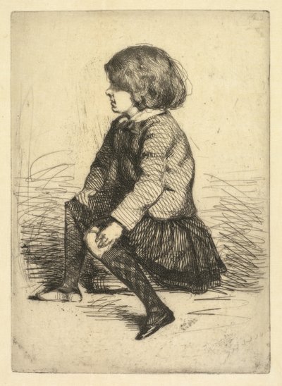 Seymour Haden Jr., istumassa tekijältä James McNeill Whistler