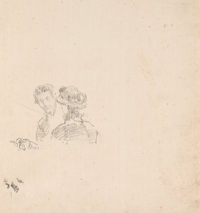 Luonnos: R. Birnie Philipin kanssa. tekijältä James McNeill Whistler
