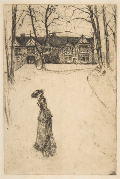Speke Hall, nro 1 tekijältä James McNeill Whistler