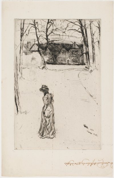 Speke Hall: Avenue tekijältä James Abbott McNeill Whistler