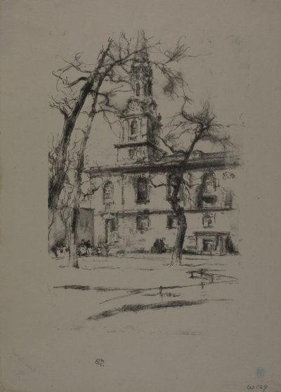 St. Giles-in-the-Fields tekijältä James Abbott McNeill Whistler