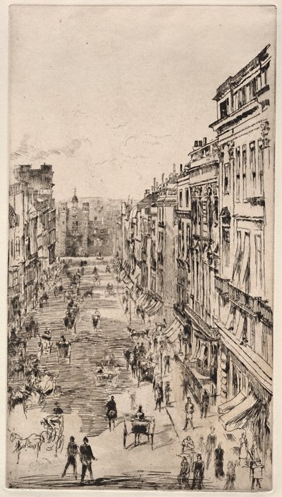 St. James Street tekijältä James McNeill Whistler