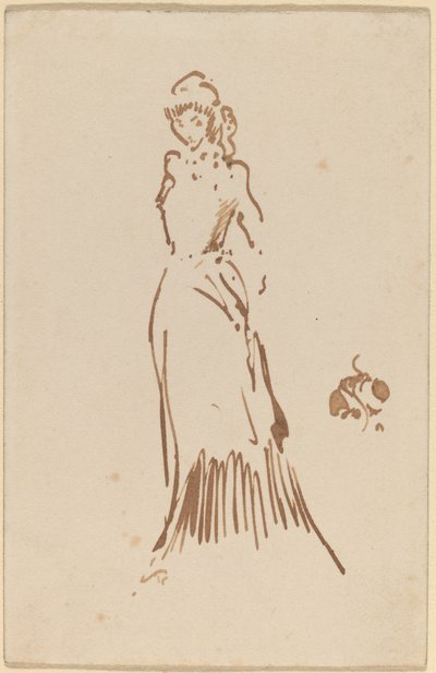 Seisova naishahmo tekijältä James Abbott McNeill Whistler
