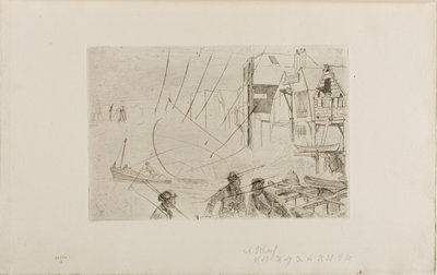 Stevensin veneveistämö tekijältä James McNeill Whistler