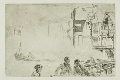 Stevensin veneveistämö tekijältä James McNeill Whistler