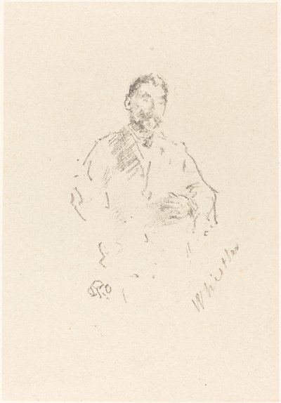 Stephane Mallarmé, nro 2 tekijältä James Abbott McNeill Whistler