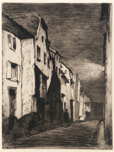 Savernen katu tekijältä James Abbott McNeill Whistler