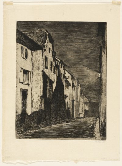 Savernen katu tekijältä James Abbott McNeill Whistler