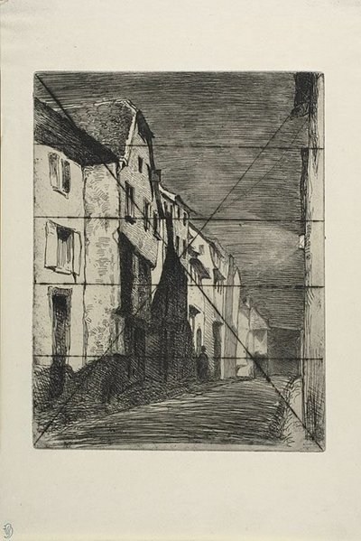 Savernen katu tekijältä James Abbott McNeill Whistler