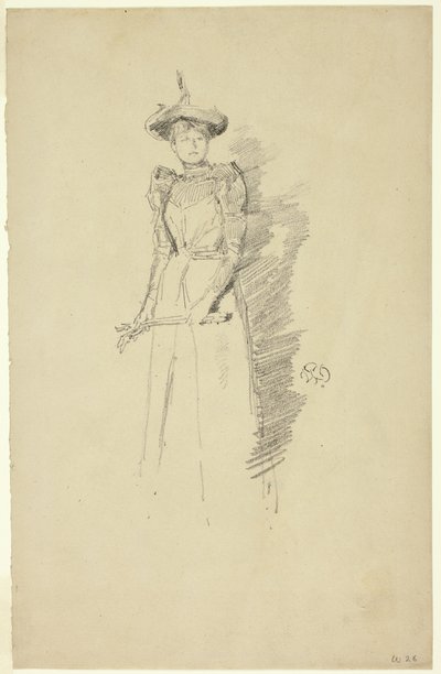 Suede käsineet tekijältä James Abbott McNeill Whistler