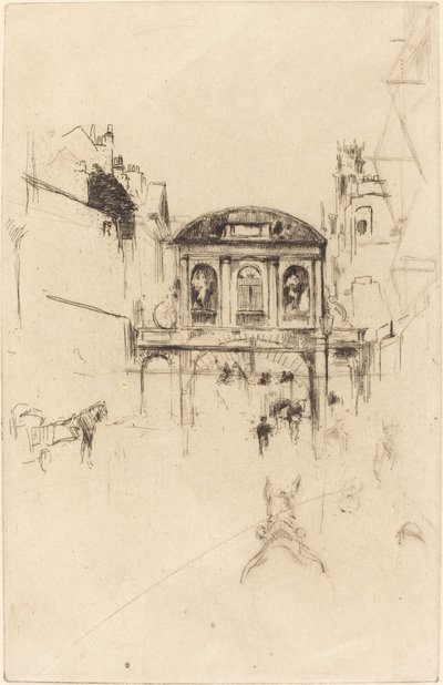 Temple Bar tekijältä James Abbott McNeill Whistler