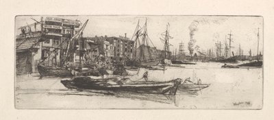 Thamesin varastot tekijältä James Abbott McNeill Whistler