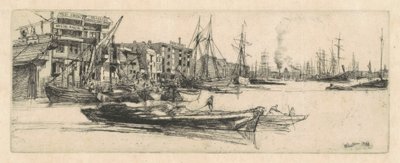 Thamesin varastot tekijältä James Abbott McNeill Whistler