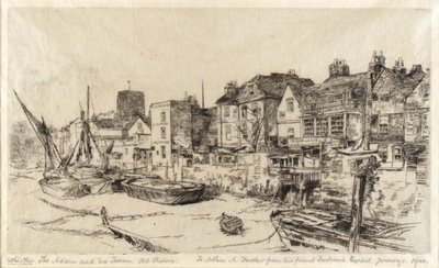 Aatamin ja Eevan taverna, Old Chelsea tekijältä James McNeill Whistler