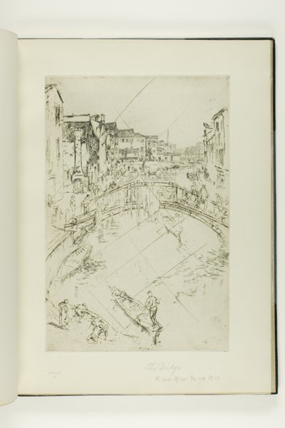 The Bridge, Santa Marta tekijältä James McNeill Whistler