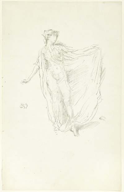 Tanssiva tyttö tekijältä James Abbott McNeill Whistler