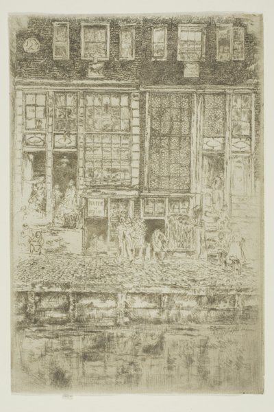 Brodeerattu verho tekijältä James Abbott McNeill Whistler