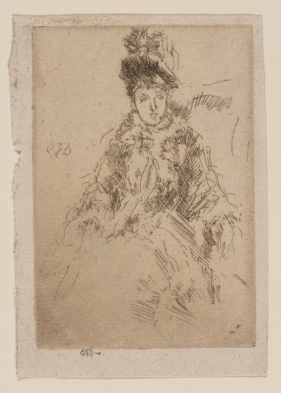 Turkiskärki: Neiti Lenoir tekijältä James Abbott McNeill Whistler
