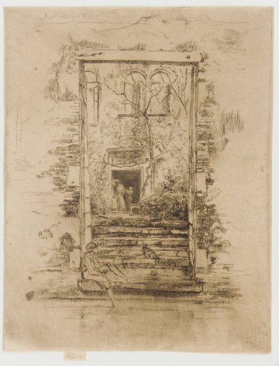 Puutarha tekijältä James Abbott McNeill Whistler