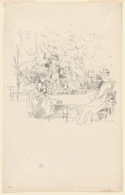 Puutarha tekijältä James Abbott McNeill Whistler