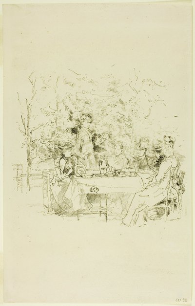 Puutarha tekijältä James Abbott McNeill Whistler