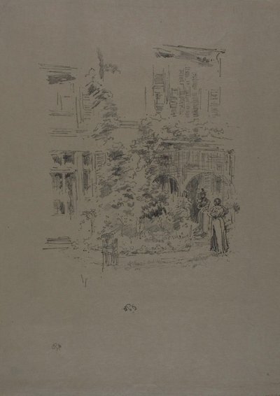Puutarhan kuisti tekijältä James Abbott McNeill Whistler