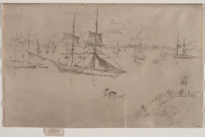 Laguuni, keskipäivä tekijältä James McNeill Whistler