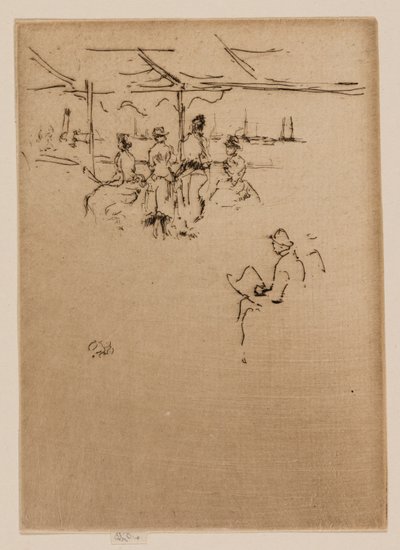 Laskeutumislava, Cowes tekijältä James Abbott McNeill Whistler