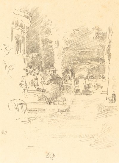 Little Café au Bois tekijältä James Abbott McNeill Whistler