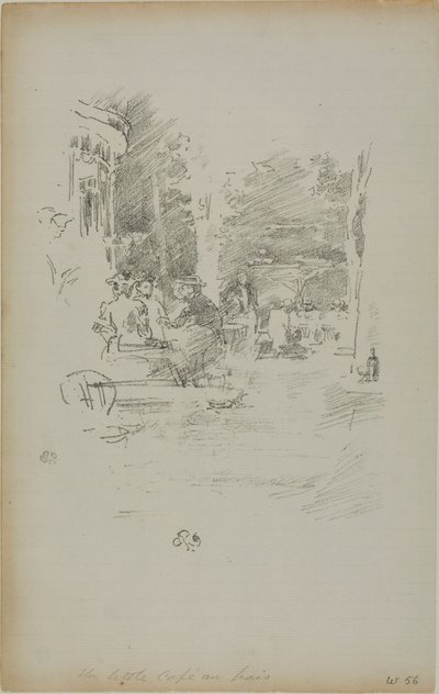 Little Café au Bois tekijältä James McNeill Whistler