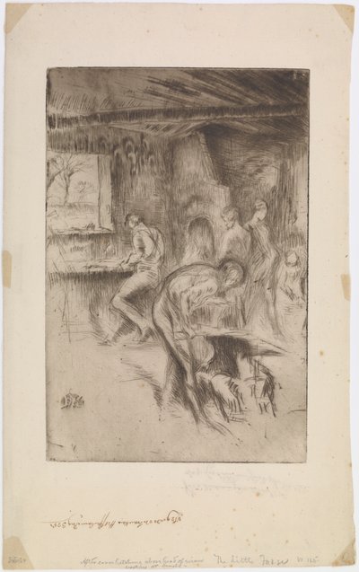 The Little Forge, Liverpool tekijältä James Abbott McNeill Whistler